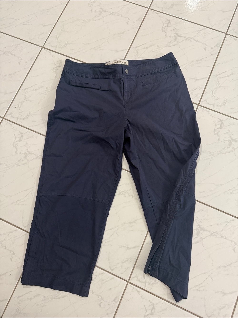 Merona Navy Cropped Ankle Jeans